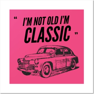 Classic funny car graphic, Posters and Art